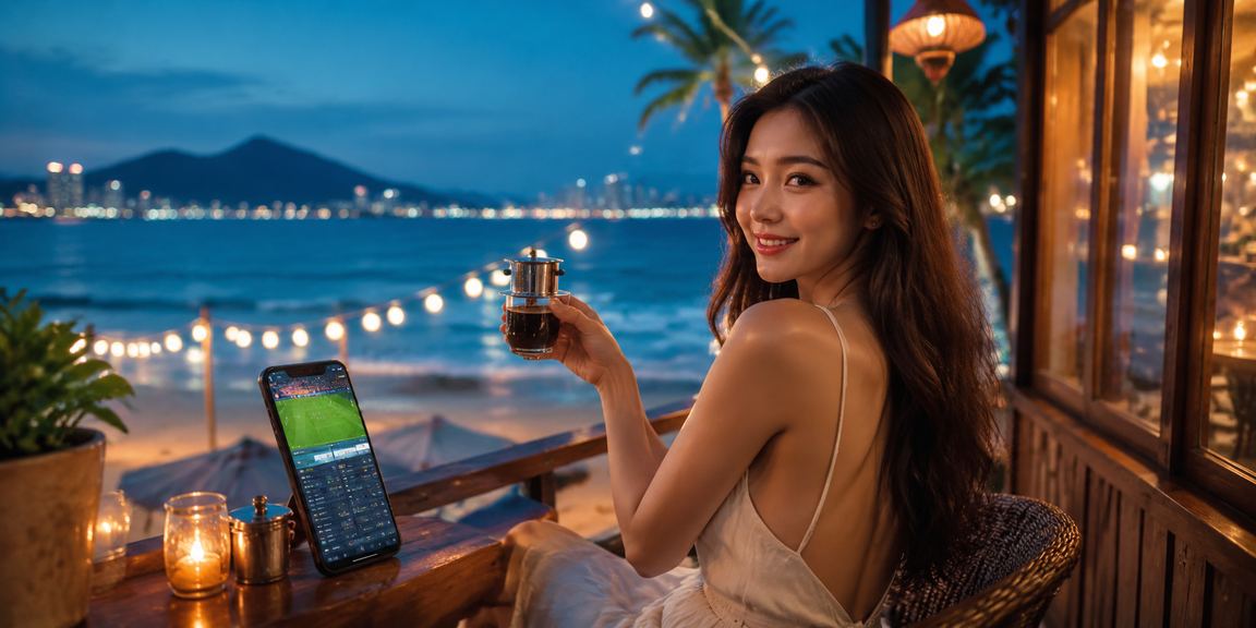 Người chơi tại Đà Nẵng trải nghiệm cá cược trực tuyến bên ly cà phê